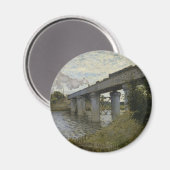 アルゼンテウイルの鉄道橋（鉄道） (by Monet) マグネット (正面/裏面)