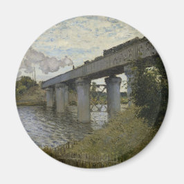 アルゼンテウイルの鉄道橋（鉄道） (by Monet) マグネット
