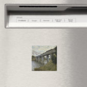 アルゼンテウイルの鉄道橋(鉄道) (by Monet) マグネット (インサイチュ (食洗機))