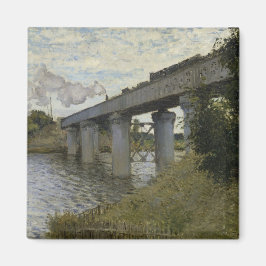 アルゼンテウイルの鉄道橋（鉄道） (by Monet) マグネット
