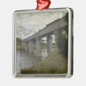 アルゼンテウイルの鉄道橋（鉄道） (by Monet) メタルオーナメント (左)