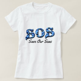 アルタの「S.O.S救 ~私たちの海の水中競技」メッセージ Tシャツ