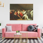 アルタキセルクスの贈り物を断るヒポクラテス キャンバスプリント (インサイチュ (リビング))