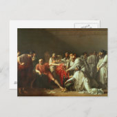 アルタキセルクスの贈り物を断るヒポクラテス ポストカード (正面/裏面)