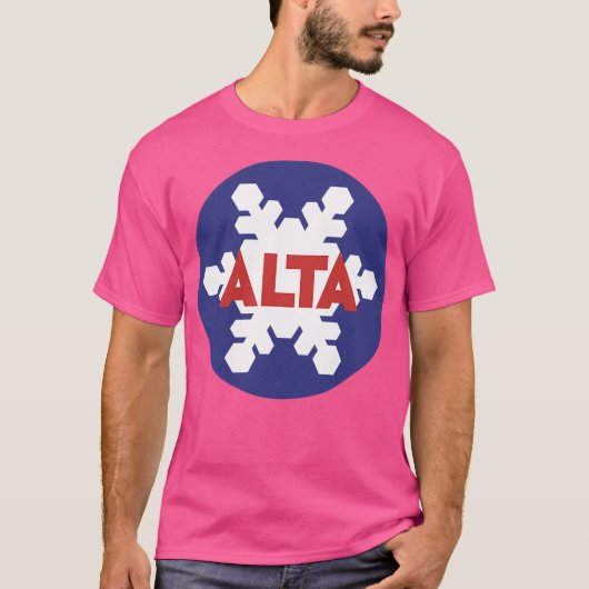 アルタスキーリゾートユタ Tシャツ (正面)