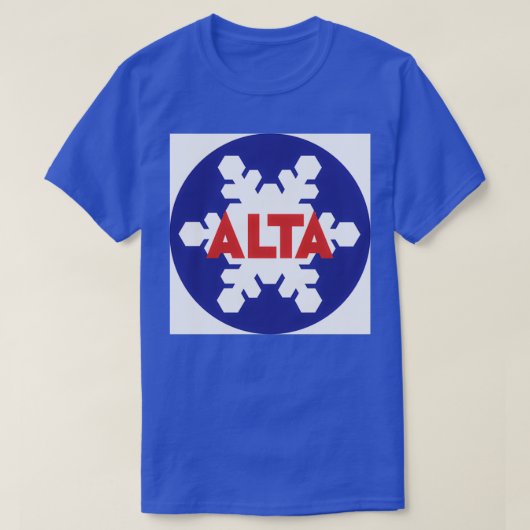 アルタスキーリゾート Tシャツ (デザイン正面)