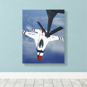 アルタスKC-135ストラトタンカー キャンバスプリント (インサイチュ (ウッドフロア))