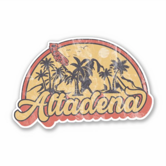 アルタデナ, カリフォルニア シール (正面)