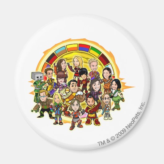 アルタドール杯スタッフグループ マグネット (正面)