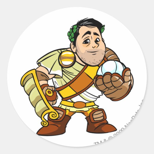 アルタドール選手El Picklesaurスタッフアルタドール ラウンドシール (正面)