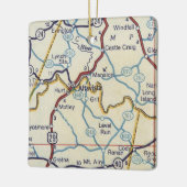 アルタビスタVAヴィンテージマップ セラミックオーナメント (左)