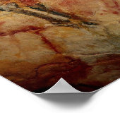 アルタミラの女性バイソン ポスター (角)