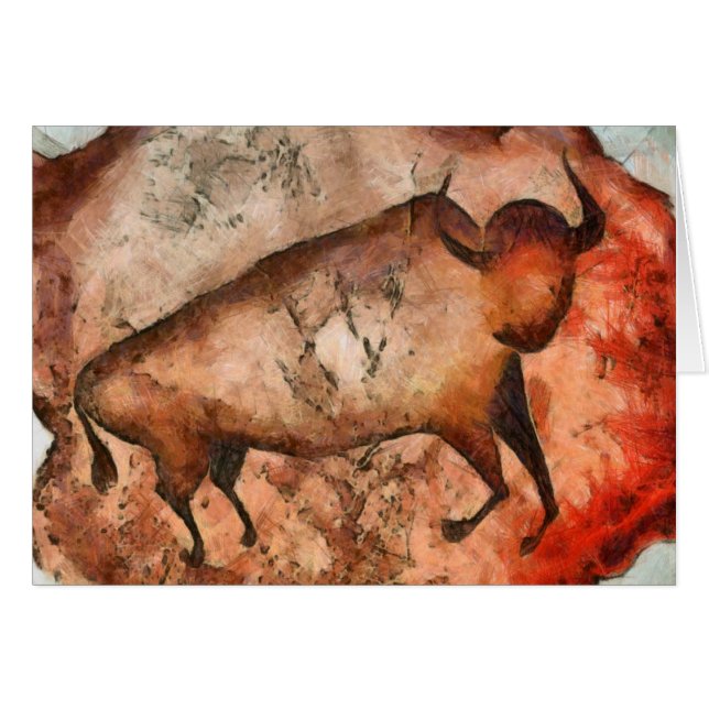 アルタミラの牛 (正面横)