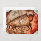 アルタミラの牛 ポストカード (正面/裏面)