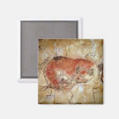 アルタミラ洞窟のバイソン マグネット (正面/裏面)