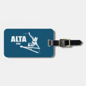 アルタユタスキーヤー ラゲッジタグ (正面横)