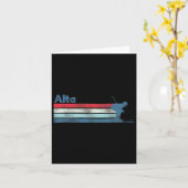 アルタユタレトロスキー カード (黄色い花)