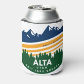 アルタユタワサッチ山脈 缶クーラー (缶裏面)