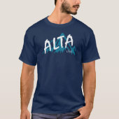 アルタユタ山脈 Tシャツ (正面)