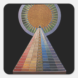 アルタルピースバイヒルマアフクリント、ファインアート スクエアシール