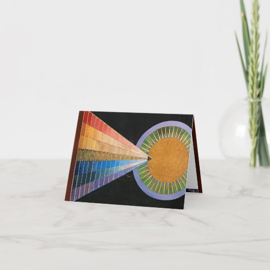 アルタルピース、グループX、No.1 by Hilma af Klint カード (正面)