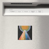 アルタルピース、グループX、No.1 by Hilma af Klint マグネット (インサイチュ (食洗機))