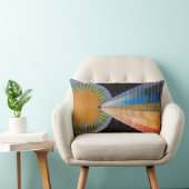 アルタルピース、グループX、No.1 by Hilma af Klint ランバークッション (椅子)