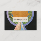 アルタルピース、グループX、No.1 by Hilma af Klint 名刺 (正面)