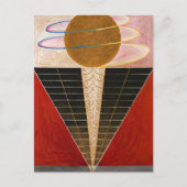 アルタルピース、グループX、No.2 by Hilma af Klint ポストカード (正面)