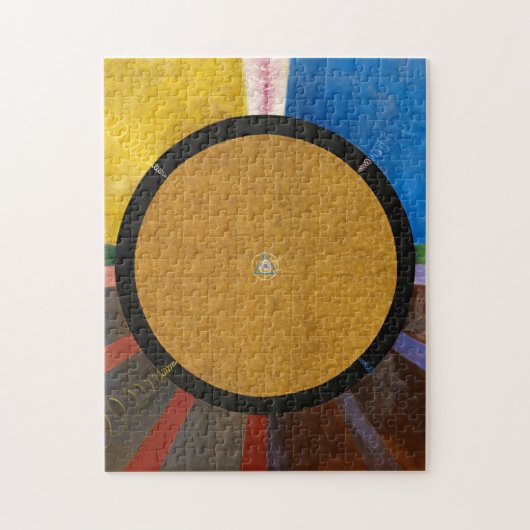 アルタルピース、グループX、No.3 by Hilma af Klint ジグソーパズル (縦)