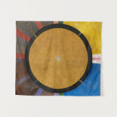アルタルピース、グループX、No.3 by Hilma af Klint タペストリー (正面(横))