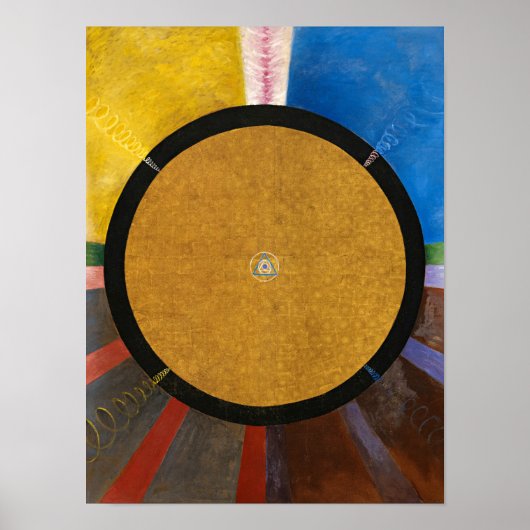 アルタルピース、グループX、No.3 by Hilma af Klint ポスター (正面)