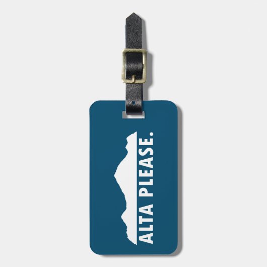 アルタ頼む ラゲッジタグ (正面縦)