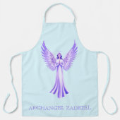 アルチャンエルザッキエルパープルアンドアクア エプロン (正面)