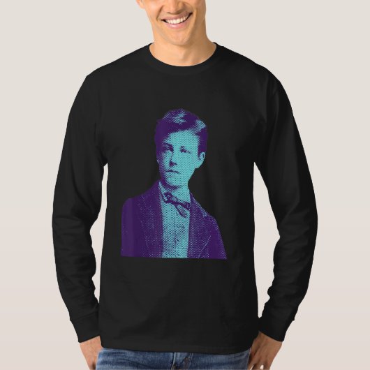 アルチュール・ランボー フランスの詩人 Tシャツ (正面)