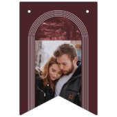 アルチ絵を描ーホリデーパーティバンティンバナー – 赤 バンティングフラッグ (第1の旗)