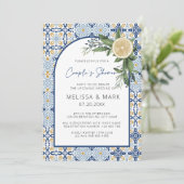 アルチ・シトラス・レモン・アマルフィ・ポジターノ カップルシャワー 招待状 (スタンド正面)