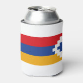 アルツカ国旗のマグカップ 缶クーラー (缶正面)
