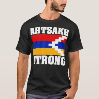 アルツカ強アルメニア国旗の色 Tシャツ