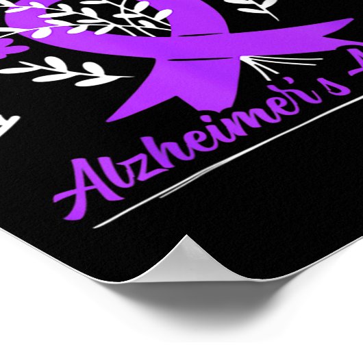 アルツハイマー型の花を咲かせないものを思い出す ポスター (角)