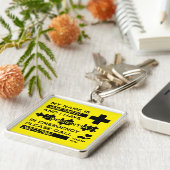 アルツハイマー型認知症アラート キーホルダー (側面)