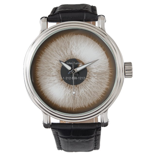 アルツハイマー型認知症高齢者の安気に全性 腕時計 (正面)