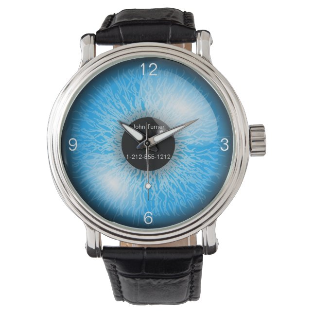 アルツハイマー型認知症高齢者の安気に全性 腕時計 (正面)