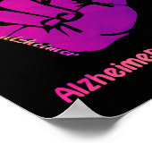 アルツハイマー好きアルツハイマー認識度Shを持つ人 ポスター (角)