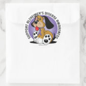 アルツハイマー犬 ラウンドシール (バッグ)