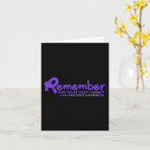 アルツハイマー病でない人々を思い出す カード (黄色い花)