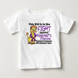 アルツハイマー病に対する戦いの子供 ベビーTシャツ