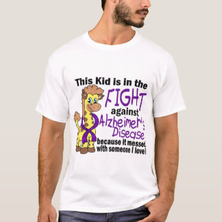 アルツハイマー病に対する戦いの子供 Tシャツ