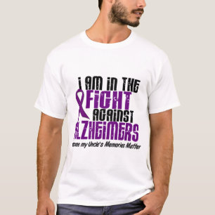 アルツハイマー病の叔父さんに対する戦い Tシャツ