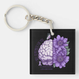 アルツハイマー病の意識　私はあなたのために覚えています キーホルダー